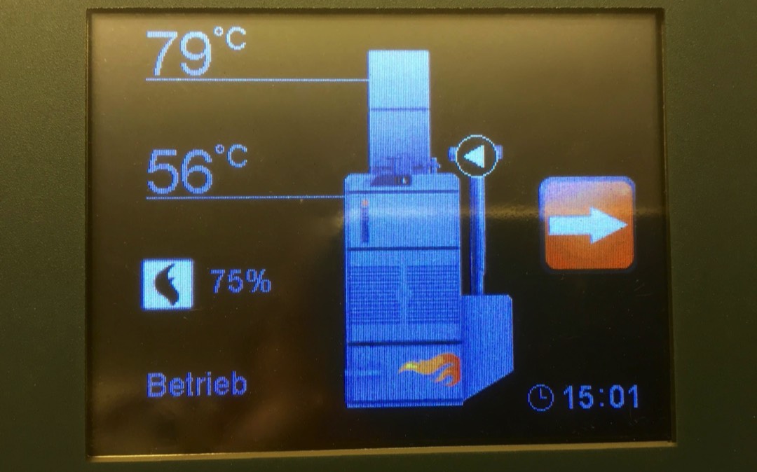 Inbetriebnahme eines Effecta Pelletkessels